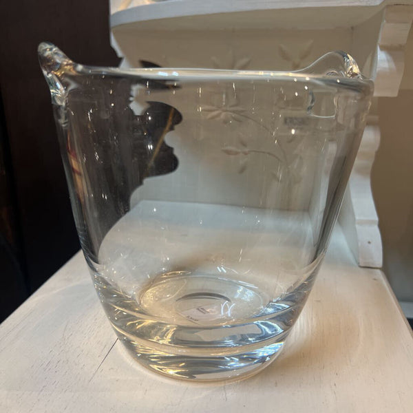 Vintage Poland Hand Blown Crystal KROSNO Ice Bucket