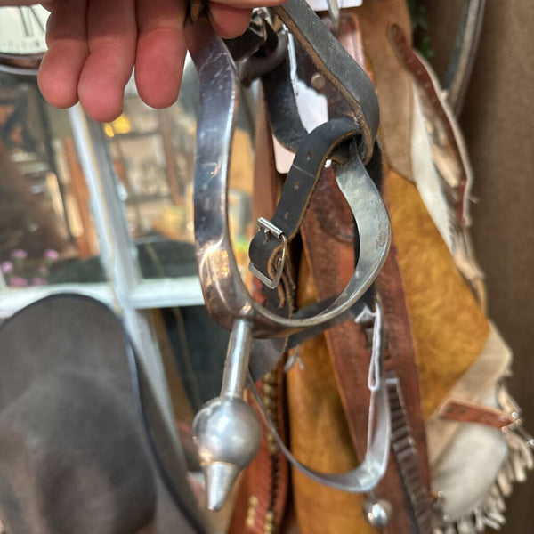 Vintage spurs, good leather