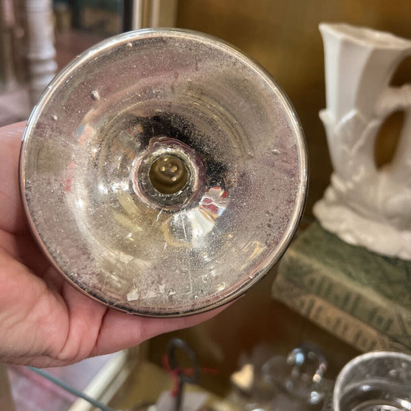 Antique Mercury Hand Painted Vase