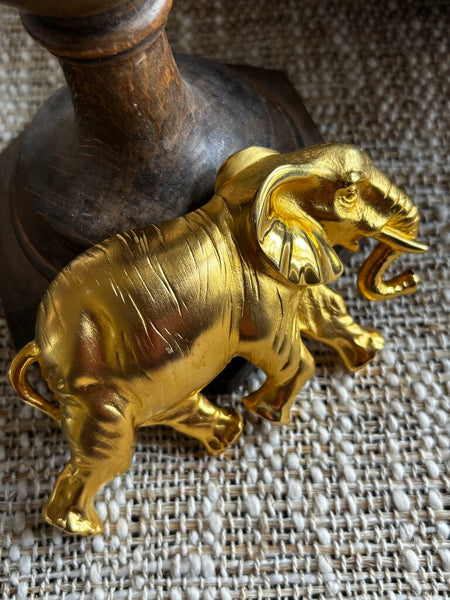 1980s Doreen Ryan Elephant Belt Buckle