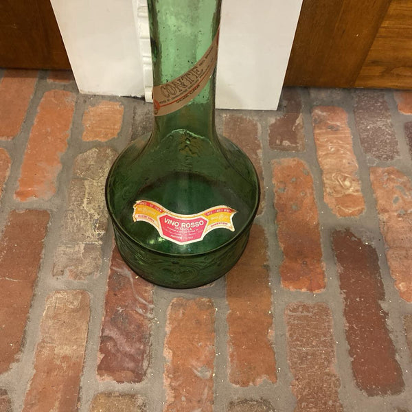 Empty Chianti bottle 44in tall IN STORE PICKUP ONLY