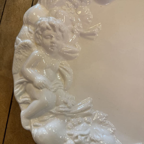 Large Cherub Platter
