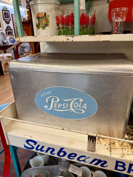 JFV ~ Vintage Pepsi Cooler ~ in store pickup only