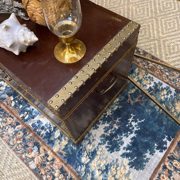 Vintage Chest w/ Brass Detail
