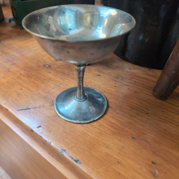 Vintage Silver Plate Italian De Uberti Wine Goblet