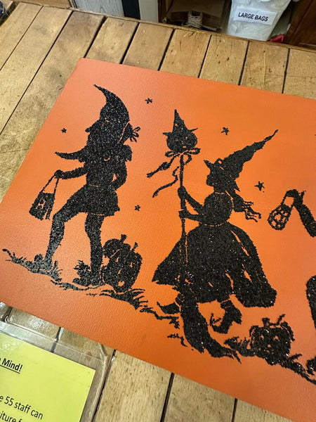 Moxie - Halloween Art - 36 x 12