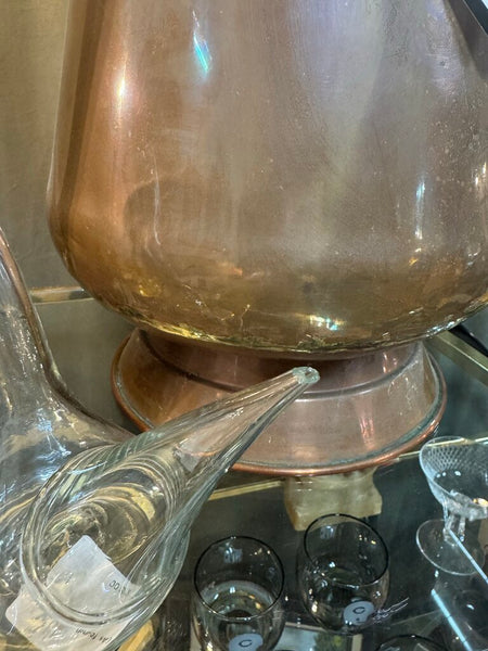 Glass Pouring Decanter (As found) W2285