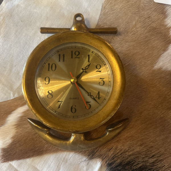 Brass Nautical Clock