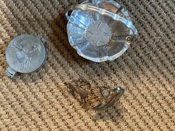 Vintage Aluminum Basket