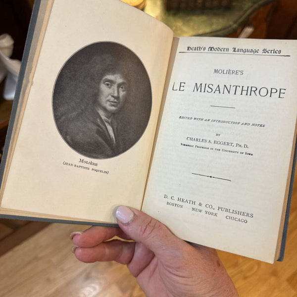 LE MISANTHROPE FRENCH BOOK