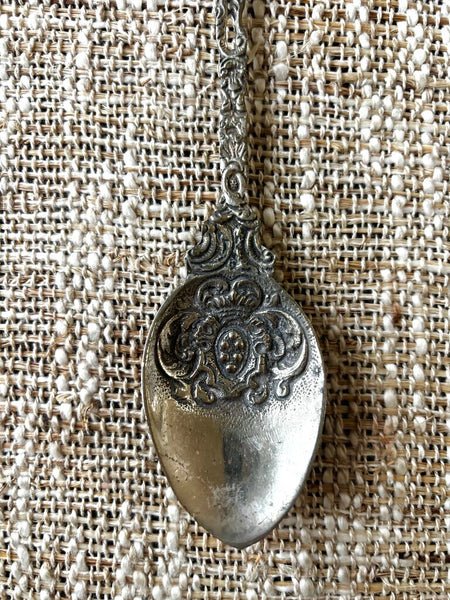 Vintage Marquis Coat of Arms Spoon Made in Italy