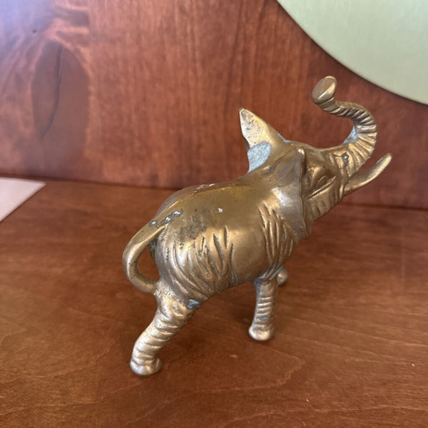 Brass Elephant 4.5" x 5.5" w