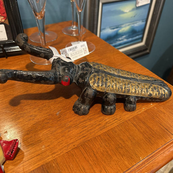 ANTIQUE CAST IRON BEETLE