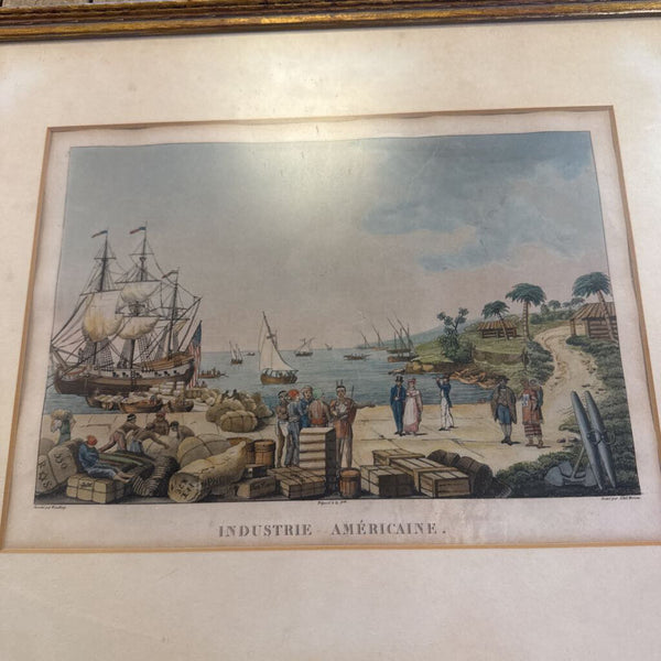 VINTAGE FRAME ART 18X15