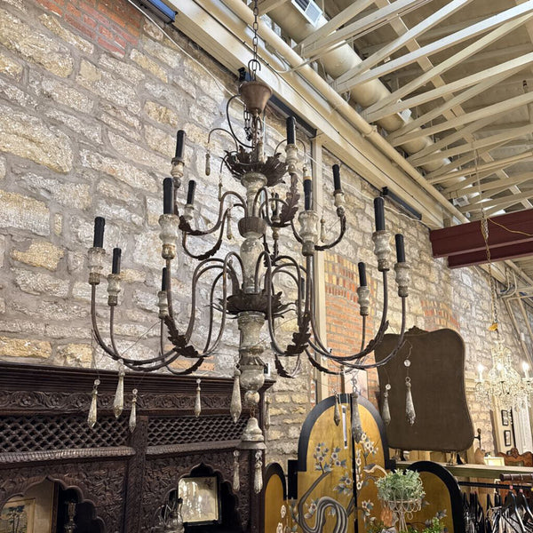 CHANDELIER 41" H 38"W IN STORE PICK UP ONLY