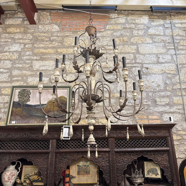CHANDELIER 41" H 38"W IN STORE PICK UP ONLY
