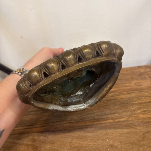 HEAVY BRASS BUDDAH 9X7