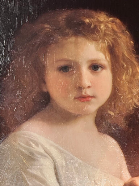 Sweetest Young Girl Print w/ Book 21x25