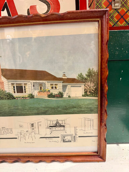 JFV ~ Vintage framed house plan
