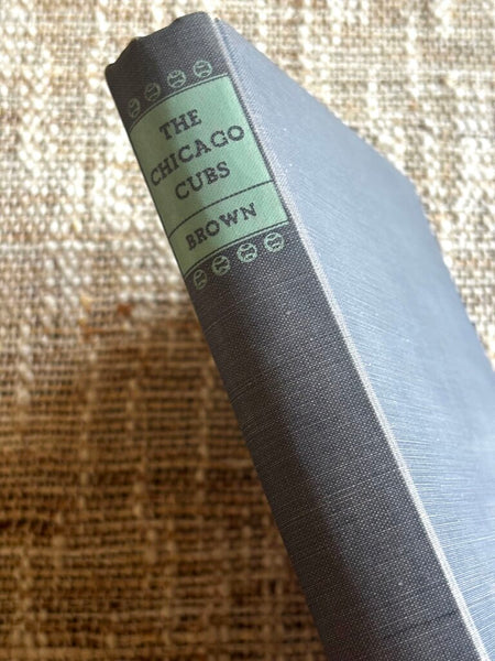 1946 The Chicago Cubs Book Warren Brown