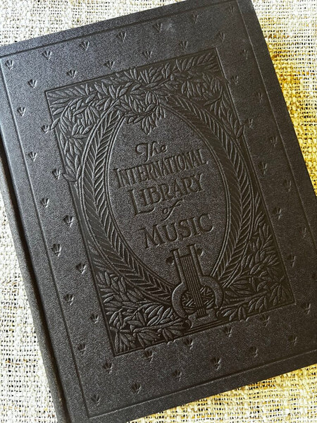 The International Library of Music Book 1925 Musing
