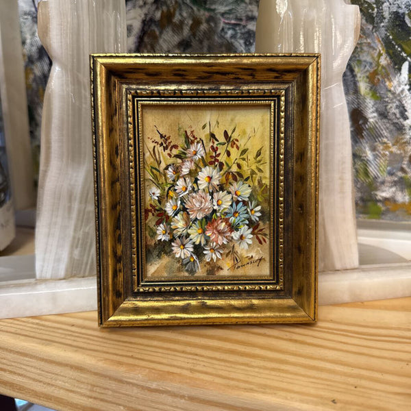 Vintage miniature oil 5.5 x 4.25