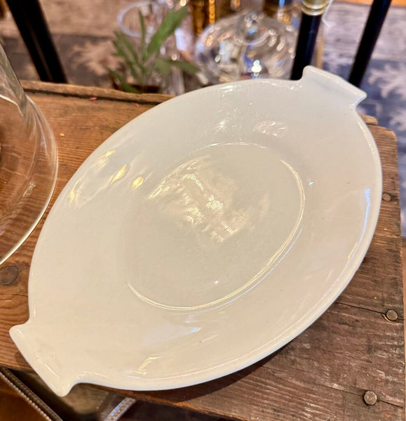 English ironstone platter Meakin 6x9