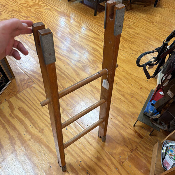 Vintage Wooden Window Washers Ladder (in-store pick-up only)