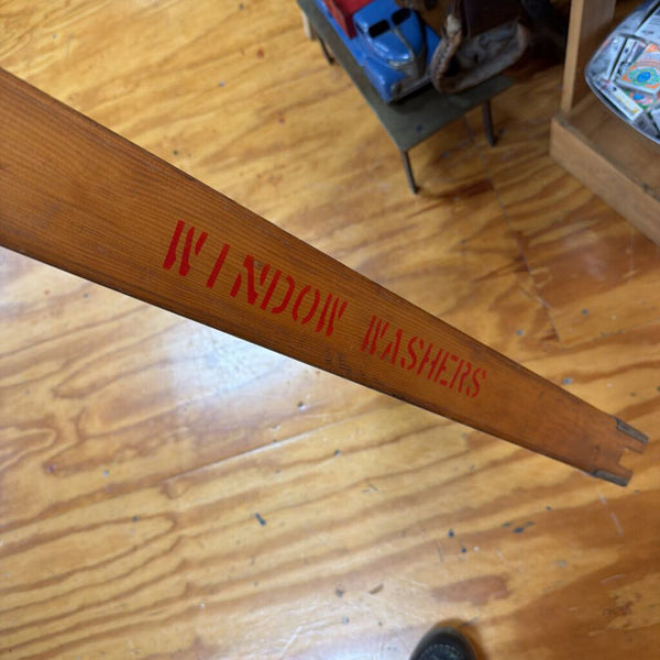 Vintage Wooden Window Washers Ladder (in-store pick-up only)