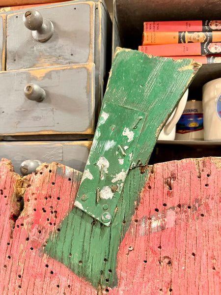 JFV ~ Vintage Apple Orchard cut out apple sign .32" by 36" IN STORE PICKUP ONLY
