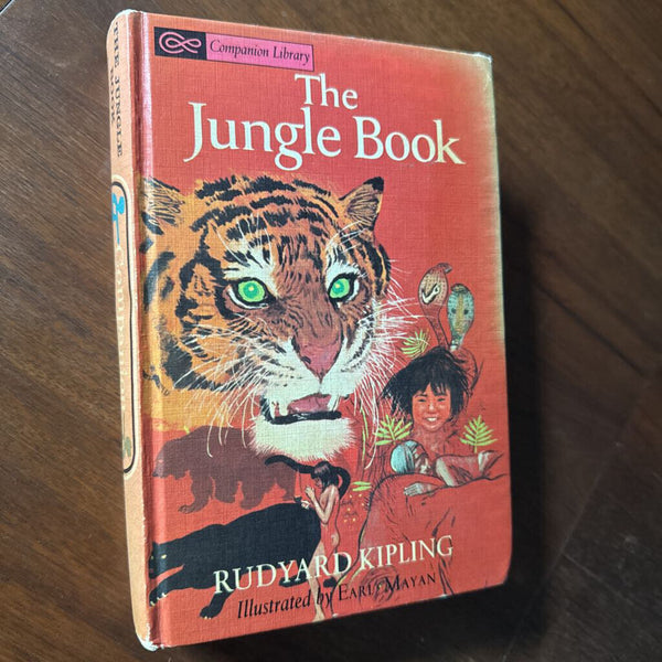 The Wizard of Oz / Jungle Book Vintage Book from 1960's W2352